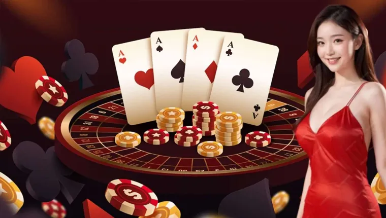 Responsible gaming image with a shield and balance scales